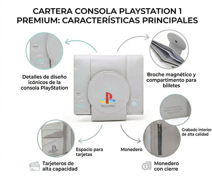 Veyro Cartera PlayStation Premium